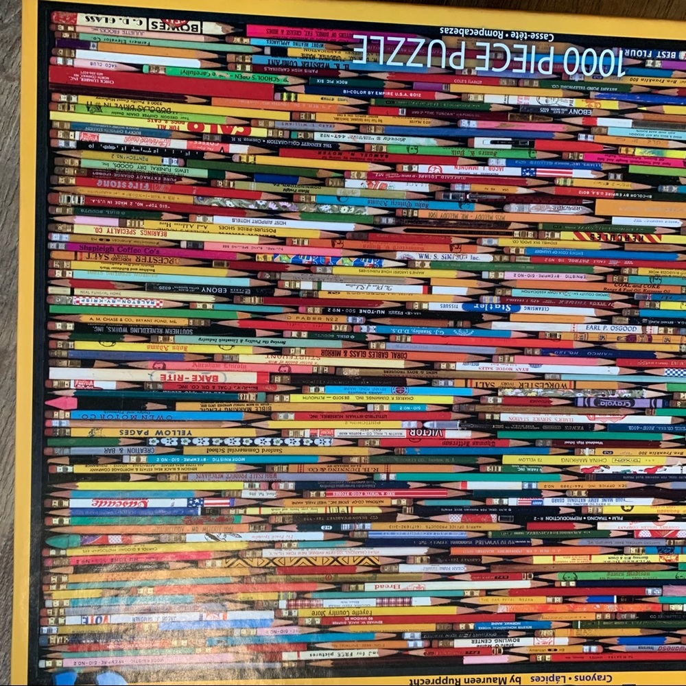 White Mountain Pencils 1,000 Piece Puzzle - Picture 3 of 5